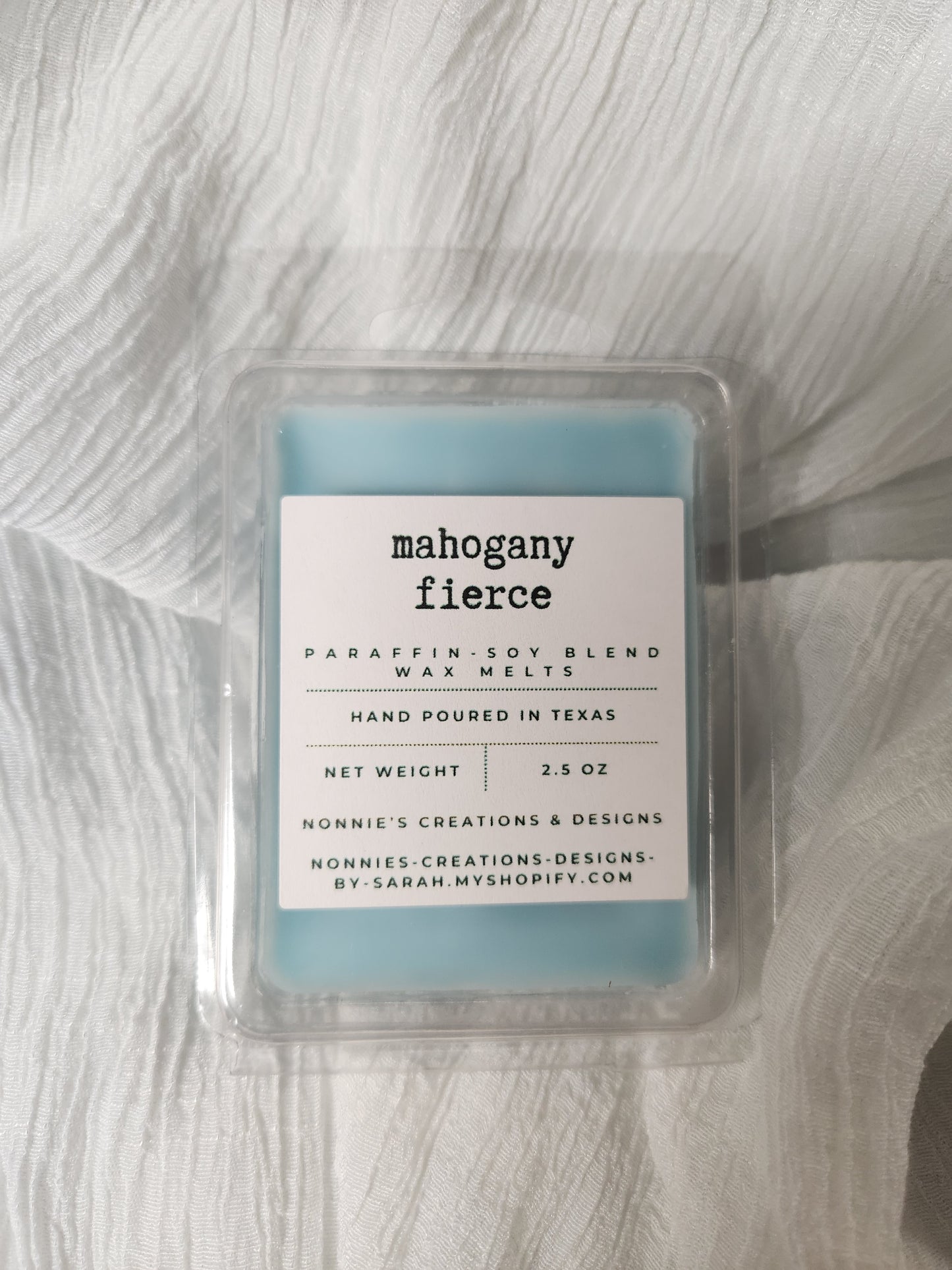 Masculine, Leather, Woodsy, Earthy, & Herbal Scent Wax Melt Clam Shell