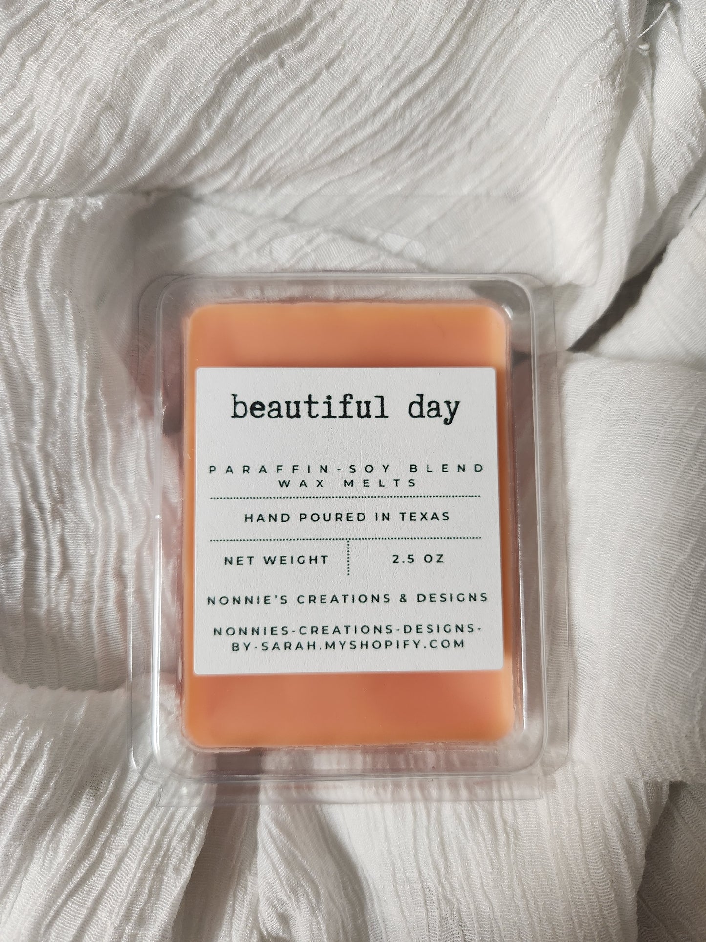 Spring, Summer, Fruity, & Floral Scent Wax Melt Clam Shell